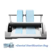 100W Dental Sterilization Clinic Disinfection Sealing Machine Bag Sealers New