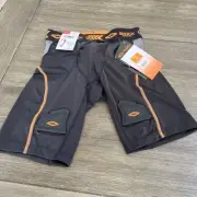 Shock Doctor Youth Boys Large Compression Shorts With Small Bioflex Cup
