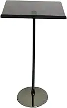 Floor Lectern Podium Lectern Podium Stand Portable Clear Acrylic Podium Professional Presentation Podium Lectern Pulpit Desk with Wide Reading Surface Clear Podium Stand fo,