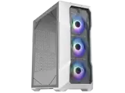 Cooler Master TD500 Mesh V2 White Gaming Airflow ATX Mid-Tower Case, Polygonal M
