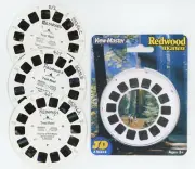 Redwood Highway California View-Master 3 Reels and Copy of Cover