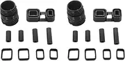 Ysyaxsyt 2X 6HP26 Auto Transmission Oil Valve Body Sleeve Connector Sealing Tube Seal Kit for