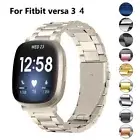 Bracelet Stainless Steel Wrist Band For Fitbit Versa 4/3/Sense 2/Sense Strap