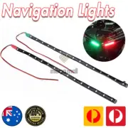 2Pcs LED Navigation Light Side Marker Signal Lamp For Starboard Port Boat
