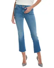 MOTHER The Insider Eager Beaver Ankle Fray Jean