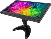 Diyeeni 11.6 Inch Small PC Monitor Mini Monitor 1920x1080 LED with VGA AV BNC USB Intput, for Fire Stick Computer, Kitchen, Built in Speaker (#1)