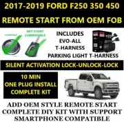 ENABLE FACTORY OEM REMOTE START BUILT INTO BCM 2019 FORD F450 PLUG & PLAY