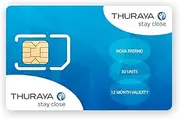 Thuraya Satellite Phone NOVA SIM with 30 Units (35 Minutes)