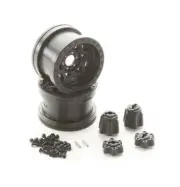 NEW Axial 2.2 Walker Evans Wheels BLK 2 AX31118 FREE US SHIP