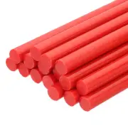 24 Pcs Mini Hot Glue Sticks, 0.43" Dia x 7.87" Long EVA Sticks, Red