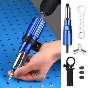 Electric Rivet Gun Parts Drill Adapter Cordless Riveting Tool Rivet Nut Gun Tool