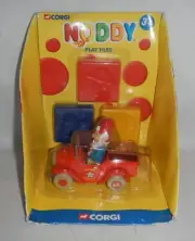 2003 Corgi Noddy Play Tiles TY89004 Big Ears Fire Truck Fire Engine Car