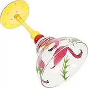 STOBAZA Painted Cocktail Glass Wear Resistant Wine Cup for Weddings Bars and Home Entertaining for Whiskey Wine and Creative Drinks Compact for Easy Handling