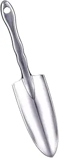 TOYANDONA Garden Planting Shovel Ergonomic Aluminum Alloy Gardening Tool for Soil Digging Durable and Lightweight for Planting Flowers and Weeding Your Garden
