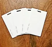 100 pcs 26 Bit Proximity Clamshell Prox Swipe Cards Compatible ISOProx