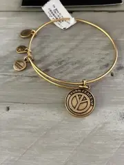 NWT ALEX AND ANI TURN PEACE UP-Gold-Plated