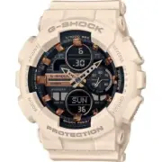 NEW Casio G-Shock GMAS140M-4A S Series Ana-Digital Pink/Gold Resin Ladies Watch