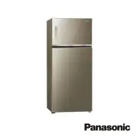 在飛比找環球Online優惠-【Panasonic】580L雙門玻璃冰箱-金 NR-B58