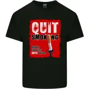 Quit Smoking Before Your Life Quits on You Kids T-Shirt Childrens