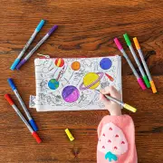 Colour and Learn Space Explorer Pencil Case