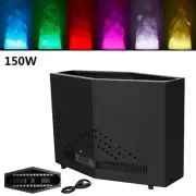 160W RGB 3in1 LED Fake Fire Light DMX Stage DJ 3D Fake Flame Light Lamp Effect