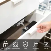 Hidden Electronic Cabinet Lock DIY RFID Drawer Lock Cupboard Drawer Locker qrXIA