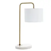 Ingrid Table Lamp Gold White | Telbix Lighting