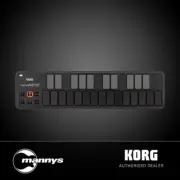 Korg nanoKEY2 (BLACK) 2nd Gen Portable MIDI Keys