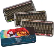 Derwent Chromaflow Pencils, Set of 150 in Tin, 3.5Mm round Core, Premium Core St