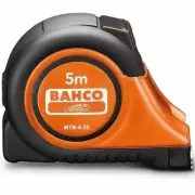 Bahco AUTOLOCK TAPE MEASURE Metric Class-II, Integrated Belt Clip- 5m Or 8m