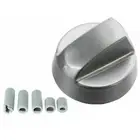 Knob For Belling E662 E663 664 E664w Grey Cooker Oven Hob Control Knob Switch