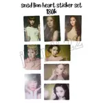 女孩一代 SNSD LION HEART STICKER SET SEOHYUN YOUONA SOOYOUNG YUR