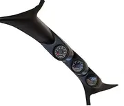 Auto Meter 7077 Gauge Works Triple Pillar