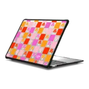 MacBook Air 13-inch (M1 / Intel) Impact Case Checkered Mushrooms