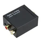 Audio Cables & Adapters 3.5Mm Digital To Analog Audio Converter Optical Fiber Coaxial Signal Adapter