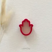 (3 Sizes) Hamsa Hand Polymer Clay Cutters