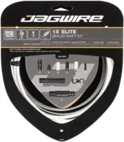 Jagwire 1x Elite Sealed Shift Cable Kit - SRAM/Shimano Polished Ultra-Slick Cabl
