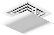 Central Air Conditioning Deflector Air Conditioner Windshield Air Conditioners Baffle Shield Air Conditioning Vent Deflector Ac Vent Deflector Prevent The Air from Blowing Straight, Angle Ad