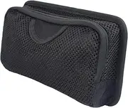 LIVANZ Tactical Mesh Zipper Pouch, Modular Insert Panel Organizer EDC Utility Storage Pocket with Hook-N-Loop Fasteners for Backpack Bag Accessories