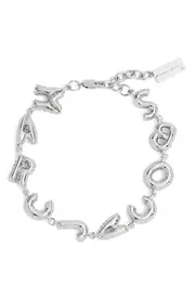 Marc Jacobs Balloon Charm Bracelet in Silver at Nordstrom One Size