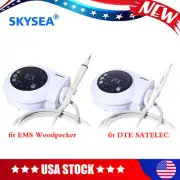 Dental Portable Ultrasonic Piezo Scaler Handpiece 5*Tips Fit EMS Cavitron DTE