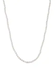 Zoe Chicco 14K Yellow Gold White Pearl Cultured Pearl Beaded Necklace, 14-16