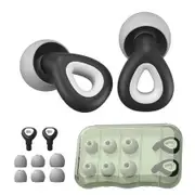 Ear Plugs for Sleeping Noise Cancelling Reduction Ear Plugs, Reusable Soft Silicone Ear Plugs for Hearing Protection (Black)