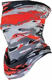 Fish Monkey FM40-VSR Performance Face Guard Voodoo Swamp Red