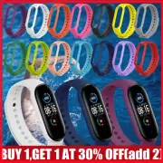 For Xiaomi Mi Band 5/6 Smart Wristband Replacement Silicone Watch Strap Bracelet