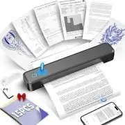 Portable Printer Wireless for travel, Thermal Bluetooth Tattoo Stencil Printer