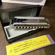 Suzuki Manji 10 hole Diatonic Harmonica M-20 - F Ct Key