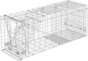 Animal Trap Cage Folding Humane Live Catch Possum Fox Rat Cat Rabbit Bird