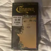 Chinatown (VHS, 1999, 25th Anniv) Jack Nicholson Faye Dunaway SEALED Watermarks