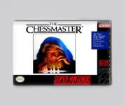 CHESSMASTER / SNES - 2"x3" FRIDGE MAGNET (retro super nintendo